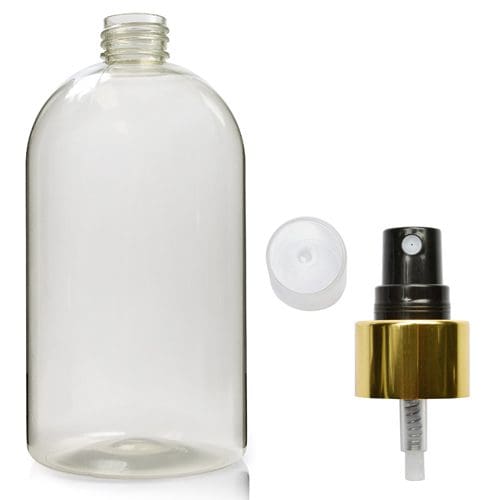 Ml Rpet Boston Bottle With Atomiser Plastic Packaging Ampulla Ltd