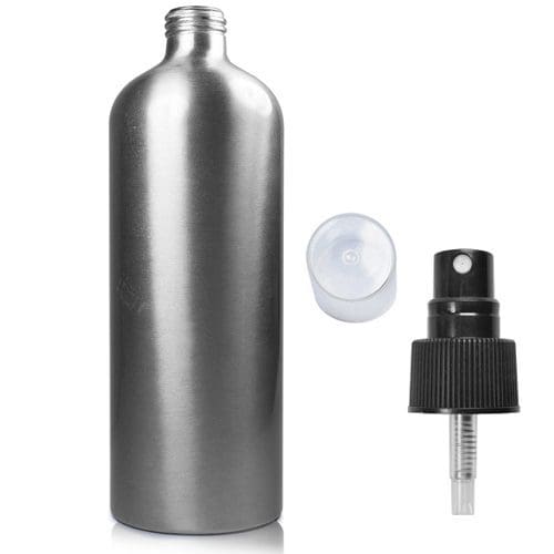 500ml Brushed Aluminium Spray Bottle Ampulla Ltd 0161 367 1414