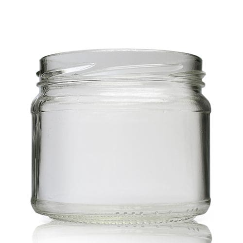 330ml Clear Glass Food Jar Ampulla Packaging 0161 367 1414