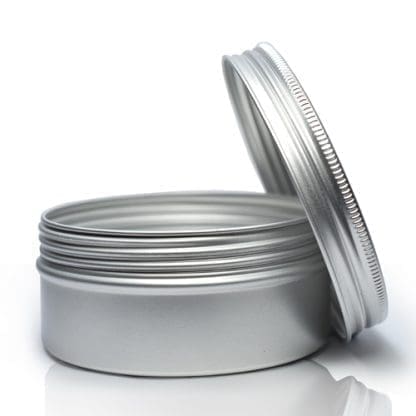 150ml Aluminium Jar - Luxury Cosmetic Container With Lid - Ampulla