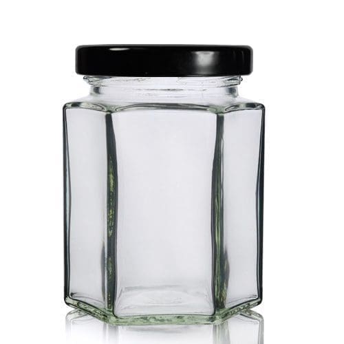 190ml Hexagonal Jars For Homemade Jam