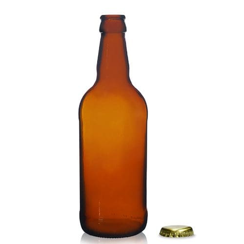 500ml Amber Beer Bottle - creative packaging designs
