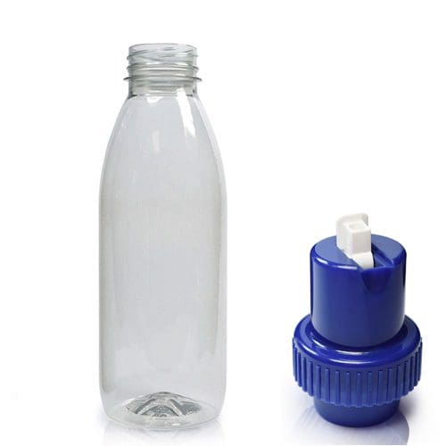 330ml 30% RPET Juice Bottle & Cap - Plastic Juice Bottles - Ampulla LTD