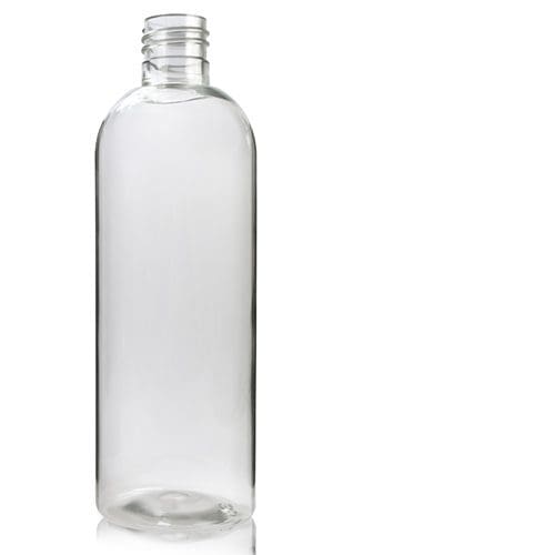 500ml Tall Boston Clear PET Bottle - Ampulla Packaging