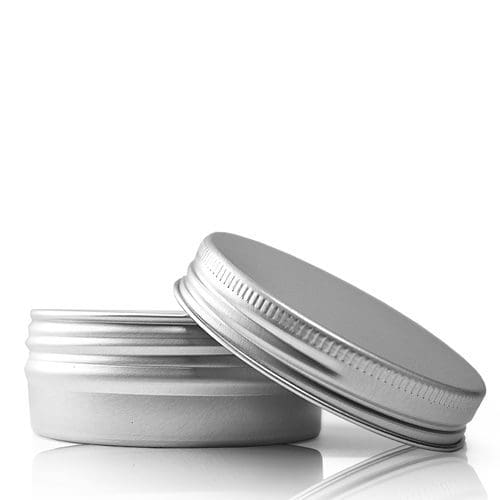 50ml Aluminium Jar - Luxury Cosmetic Container With Lid - Ampulla