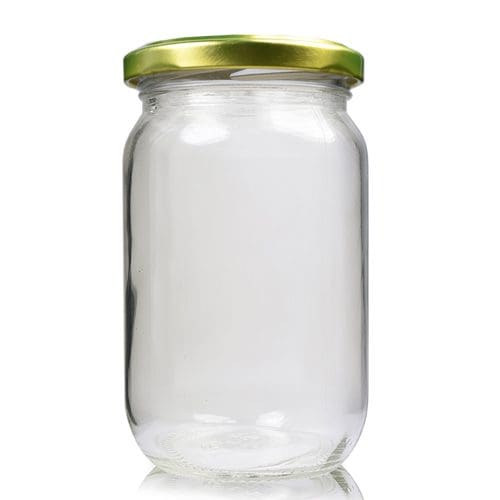 370ml Glass Food Jar & Twist Off Lid - Ampulla Ltd - 0161 367 1414