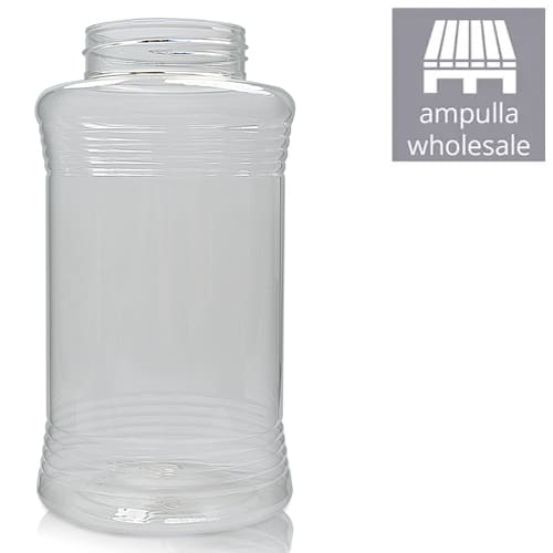 500ml PET Plastic Spice Jars Wholesale Ampulla Packaging